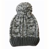 Ladies Marl Roving Bobble Hat