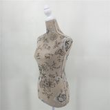 Half-Body Tailor Flower Soft Female Cloth Form Mannequin Dummy