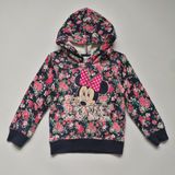 Disney Minnie Charact Children's Knitted Fleece Hoodie Pullover Aop Print