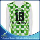 Custom Sublimation Men's Lacrosse 2 Ply Reversible Sleeveless Shirt