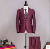 Custom Suits Manufacturers Men Woolen Cashmere Suits of High Quality