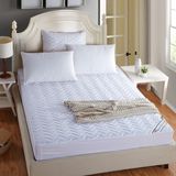 Hotelcotton Fabric Polyester Filling Mattress Cover /Fitted Sheet