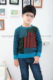 Karen Kids Long Sleeve Contrast Coloured Knitted Sweater