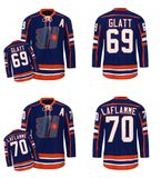 Custom Halifax Highlanders Goon Doug The Thug Glatt Xavier Hockey Jerseys