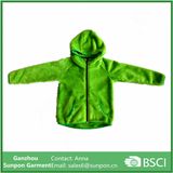 Coral Fleece Jacket with Hood for Kids