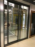 Aluminium Framen Glass Sliding Door on Powder Coateding