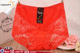 High Quality Modal Lace MID-Waist Ventilate Ladies Sexy Girls Transparent Underwear