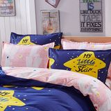 Ome Factory Cheap Printed Polyester Custom Bedding Set