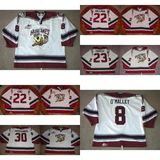 Whl Lethbridge Hurricanes Brian Ballman Ryan Papaioannou Hockey Jerseys