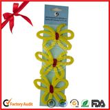 New Sweet Girls Curly Ribbon Plastic Clip