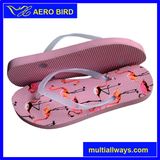 Hot Sale Printing PE Slipper for Girls (14E110)