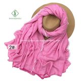 New Design Colors Rayon Shawl Lady Fashion Scarf