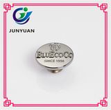 Antique Shank Button OEM Logo Metal Jeans Button