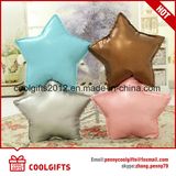 New Design Colorful Cute PU Star Shaped Waterproof Pillow