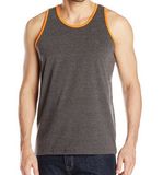 Men Quick Dri Polyester V-Neck Sports Tank Top Athletic Singlet