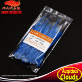 2.5X200 Blue Self-Locking Nylon Cable Ties