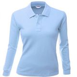 Women Long Sleeves Polo Shirts