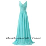 Women Sleeveless Backless Sexy Evening Party Bridesmaid Dress