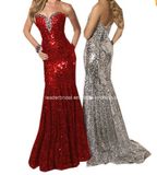 Sheath Evening Dress Mermaid Sequins Crystal Prom Cocktail Dress E52713