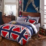 American Classic Style Cotton Duvet Cover Set