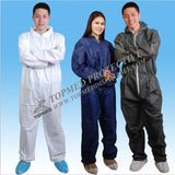 Waterproof One Suit Coveralls, Disposable Protective Clothing