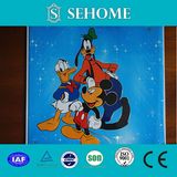 Cartoon Design's PVC Ceiling Panel for Children Room (Decoration)