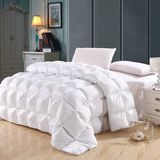 2016 Wholesale Luxury Eco-Friendly 100% White Goose Down Quilt