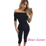 Black Tie Back Cropped Romper Jumpsuit