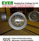 Metallic Silver Bonded Powder Coating