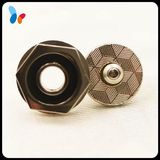 Hexagonal Metal Zinc Alloy Magnet Button for Bag