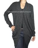 Ladies Knitted Long Sleeve Cardigan Sweater for Casual (12AW-171)