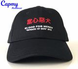 Fashion Cotton 6 Panel Unstructured Custom Dad Hat