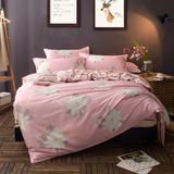 Cheap Cotton Fabric Duvet Cover Bedsheet Bedding Set