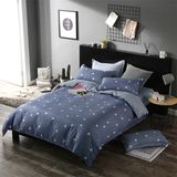 Disperse Printed Microfiber Fabric Bedding Set