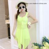 Wholesale High Quality Ladies Swim Skirt Pure Color Swimwear