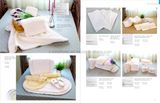 Custom White Terry Cotton Hotel Embroider Face Towels Manufacture