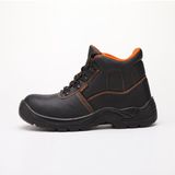 Popular Industrial Full PU Leather Worker Footwear Safety Shoes