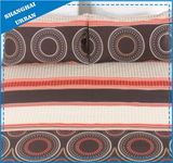 Brown Tribe Circle Cotton Duvet Cover Set