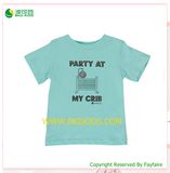 Summer Fashion Baby Wear Baby Boys Round Neck Printing T-Shirts