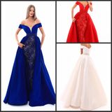 off Shoulder Cocktail Party Gown Vestidos Prom Evening Dresses T50309