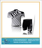 Slim Fit Short Sleeve Check Cycling Suit