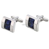 2018 VAGULA New Men Jewelry Crystal Cufflinks 392