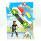 Outdoor Sport Toy of Adjustable Roller Skate Shoes for Children