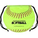 Softball Drawstring Bag Sport Backpack with Logo