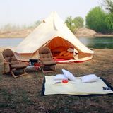 Cotton Fabric Outdoor Glamping Bell Tent