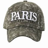 Fashion Custom Made Washed Cotton 6 Panel Baseball Cap