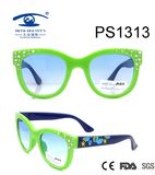 Cute Cartoon Bear Colorful Kid Plastic Sunglasses (PS1313)