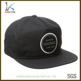 Custom Unstructured Embroidery Patch Nylon Rope Snapback Cap