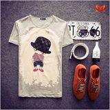 Fashion Sexy Printed T Shirt for Women (W272)