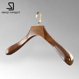 Wooden Clothes Hanger for Men with Wide Shoulder